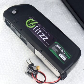 Bateria de lítio para bicicleta elétrica   Trapézio 15Ah/48V - Sem carregador
