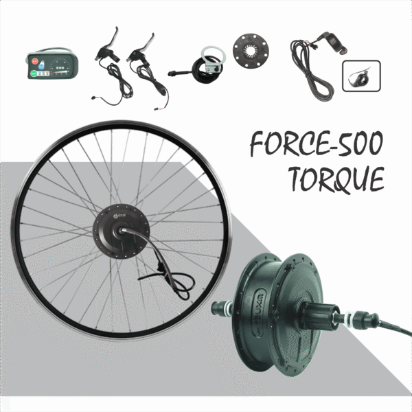 KIT FORCE-500 36V  -  Alto Torque.