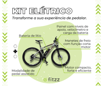 Kit de baixo custo transforma moto comum em elétrica