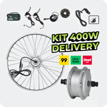 KIT DELIVERY-400W 36V - Transforme sua rotina de entregas